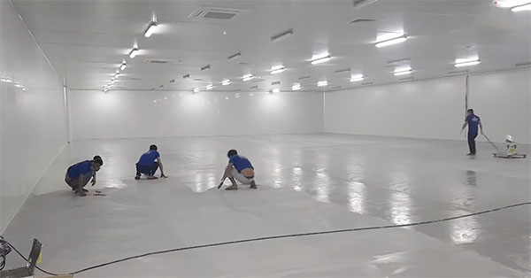 Thi công sơn epoxy cho công ty tại Đồng Nai