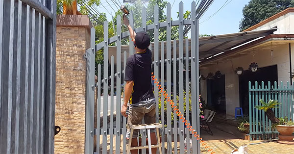 Thi công sơn sắt mạ kẽm chuyên nghiệp tại Đồng Nai
